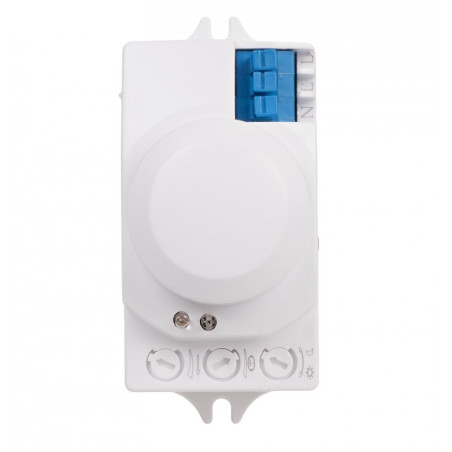 Czujnik ruchu 1200W 360st. mikrofalowy biały DRM-01