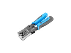 Zaciskarka do wtyków RJ45, RJ12, RJ11 + tester kabli 2w1 NT-0203