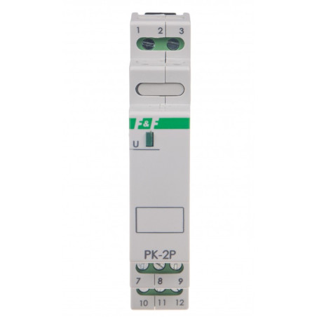 Przekaźnik elektromagnetyczny 2P 8A 12V AC/DC PK-2P-12V