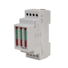 Lampka modułowa potrójna biały 230-400V AC WN-723