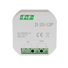 Zasilacz impulsowy 85-264V AC/12V DC 12W 1A DC ZI-20