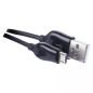 Przewód Quick Charge 2A USB 2.0 High Speed 1m USB - microUSB SM7004B