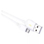 Przewód Quick Charge 2A USB 2.0 High Speed 1m USB - microUSB SM7004W