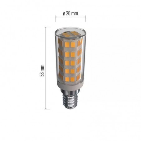 Żarówka LED do okapu 4,5W E14 465lm 4100K CLASSIC ZQ9140