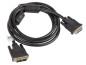 Kabel DVI-D(18+1) Full HD 1,8m czarny CA-DVIS-10CC-0018-BK