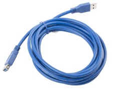 Przedłużacz USB 3.0 SuperSpeed niebieski 3m LANBERG CA-US3E-10CC-0030-B