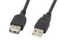 Przedłużacz USB 2.0 High Speed 3m LANBERG CA-USBE-10CC-0030-BK