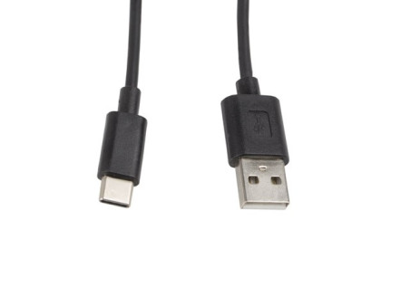 Przewód połączeniowy USB 2.0 HighSpeed 1m USB-C - USB A CA-USBO-10CC-0010-BK