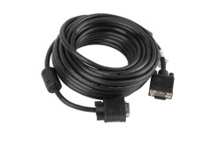 Kabel monitorowy VGA D-Sub(15-pin) ekran ferryt czarny 10m CA-VGAC-10CC-0100-B