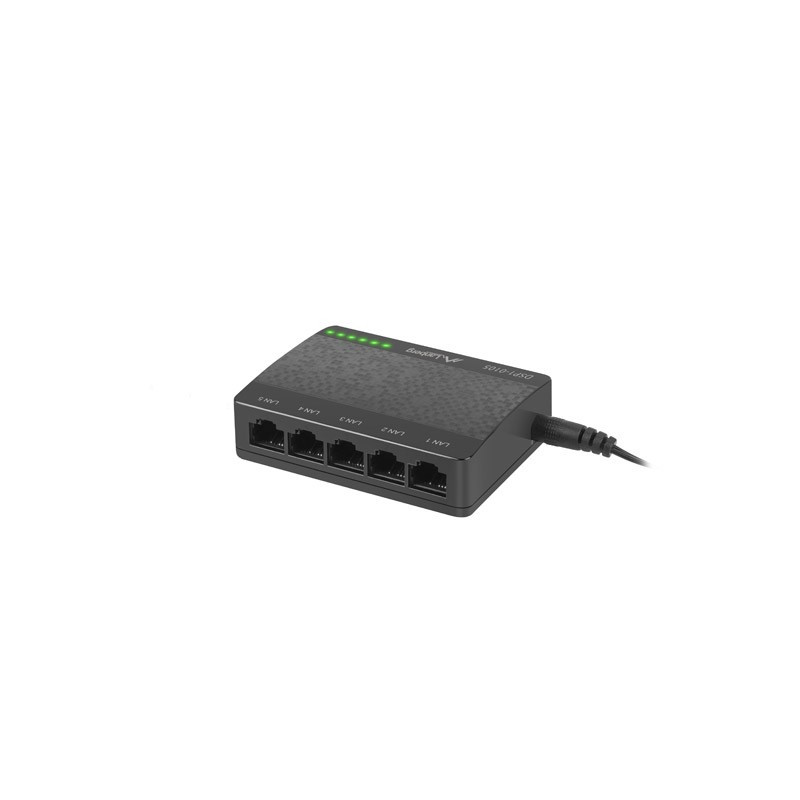 Switch desktop 5-port 100MB/s LANBERG DSP1-0105