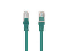 Kabel krosowy patchcord F/UTP kat.5e 15m zielony PCF5-10CC-1500-G