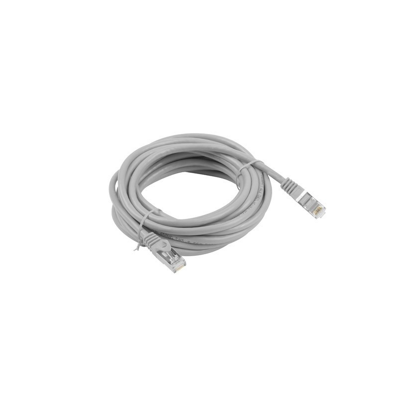 Kabel krosowy patchcord F/UTP kat.6 5m szary Kabel krosowy patchcord F/UTP kat.6 5m szary