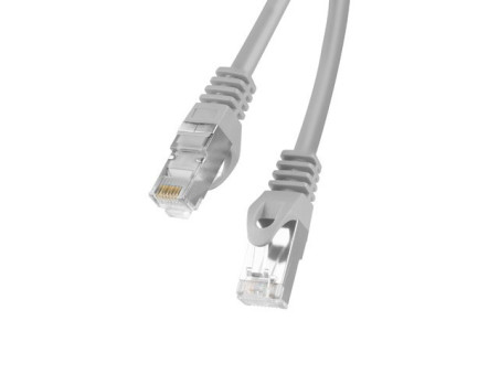 Kabel krosowy patchcord F/UTP kat.6 5m szary