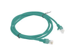 Kabel krosowy patchcord U/UTP kat.5e 1,5m zielony PCU5-10CC-0150-G