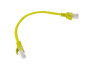 Kabel krosowy patchcord U/UTP kat.6 0,25m żółty PCU6-10CC-0025-Y