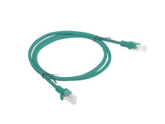 Kabel krosowy patchcord U/UTP kat.6 1m zielony PCU6-10CC-0100-G