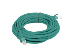 Kabel krosowy patchcord U/UTP kat.6 5m zielony PCU6-10CC-0500-G