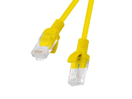 Kabel krosowy patchcord U/UTP kat.6 5m żółty PCU6-10CC-0500-Y