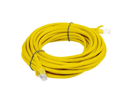 Kabel krosowy patchcord U/UTP kat.6 5m żółty PCU6-10CC-0500-Y