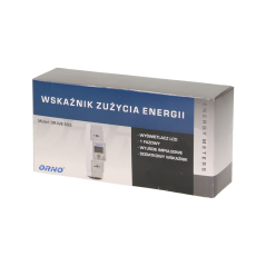 Wskaźnik energii elektrycznej 1-fazowy 80A 230V dodatkowy wskaźnik wyjście impulsowe z wyświetlaczem LCD OR-WE-503