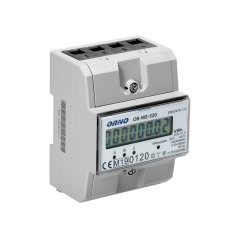 Licznik energii elektrycznej 3-fazowy 80A MID 230V z podświetlonym wyświetlaczem LCD OR-WE-520