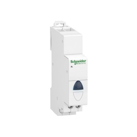 Lampka modułowa niebieska 110-230V AC iIL A9E18323