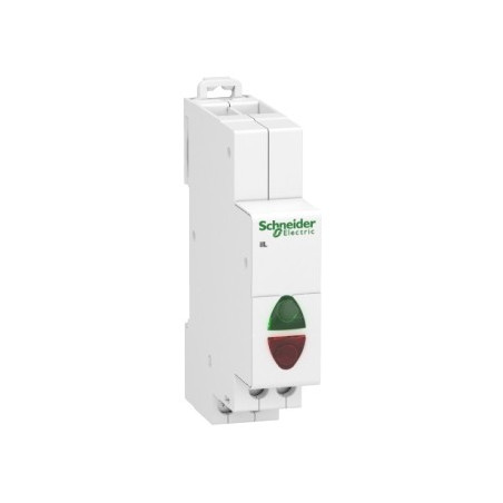 Lampka modułowa czerwona/zielona 110-230V AC iIL A9E18325