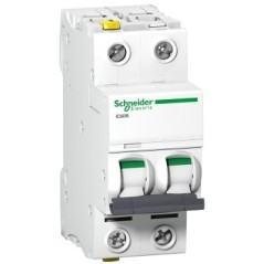 Wyłącznik nadprądowy 2P B 16A 6kA AC iC60N-B16-2 A9F03216