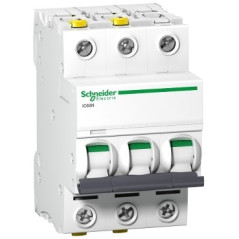 Wyłącznik nadprądowy 3P D 32A 6kA AC iC60N-D32-3 A9F05332
