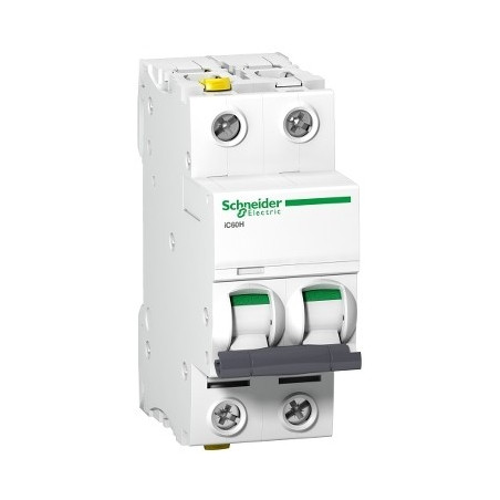Wyłącznik nadprądowy 2P C 4A 10kA AC iC60H-C4-2 A9F07204