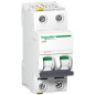 Wyłącznik nadprądowy 2P C 4A 10kA AC iC60H-C4-2 A9F07204 Wyłącznik nadprądowy 2P C 4A 10kA AC iC60H-C4-2 A9F07204