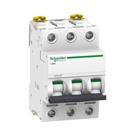 Wyłącznik nadprądowy 3P C 16A 15kA AC iC60L-C16-3 A9F94316
