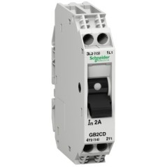 Wyłącznik termo-magnetyczny 1+N 2A AC GB2CD07