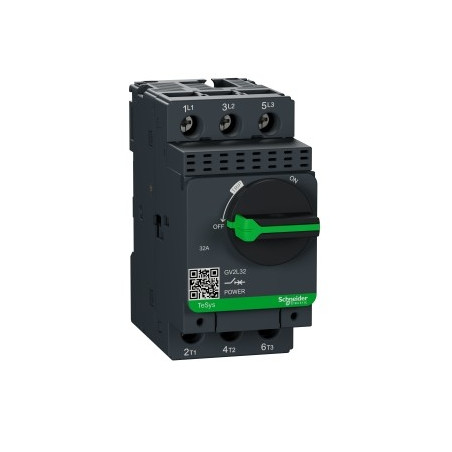 TeSys Deca Wyłącznik silnikowy 3P 15kW 32A GV2L32