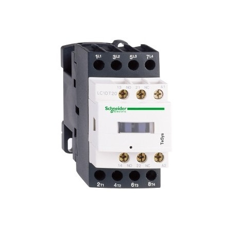 TeSys Deca Stycznik mocy 20A 4P 24V DC 1Z 1R LC1D098BD