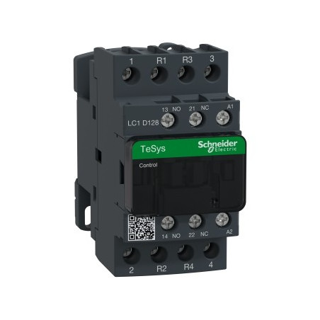TeSys Deca Stycznik mocy 25A AC-1 2Z 2R 48V AC 1Z 1R LC1D128E7