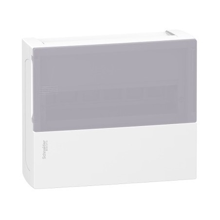 Rozdzielnica modułowa 1x12 natynkowa IP40 drzwi przezroczyste Mini Pragma MIP12112T