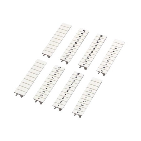 Przypinany pasek oznaczeń 5mm /71-80/ poziomy NSYTRAB580 /10szt./