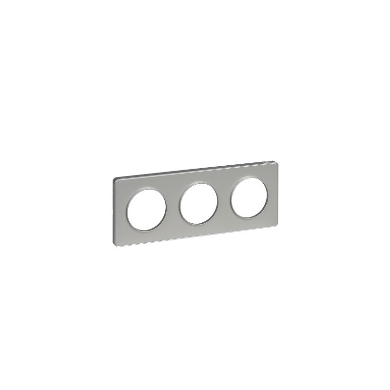 Odace touch Ramka potrójna aluminium S53P806 Odace touch Ramka potrójna aluminium S53P806