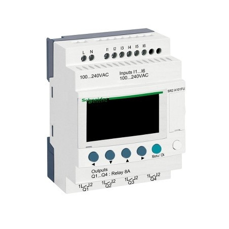 Przekaźnik programowalny 100-240V AC 6we, 4wy SR2A101FU