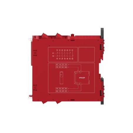 Preventa XPS Universal Moduł rozszerzenia styków Kat.4 48-240 V AC/DC 4 Z + 2 R Zaciski śrubowe XPSUEP34AP