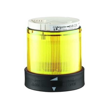 Moduł światła ciągłego żółty 24V AC/DC LED XVBC2B8
