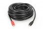 Kabel połączeniowy ze wzmacniaczem HDMI Highspeed 1.4 z Eth. GOLD Typ HDMI A/HDMI A, M/M czarny 15m