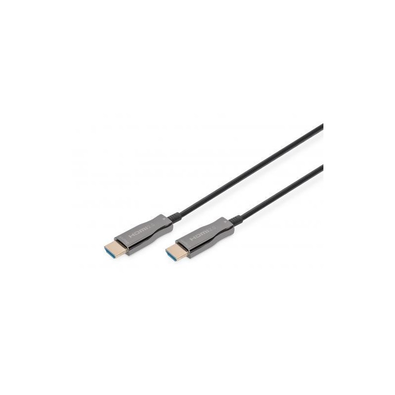Kabel połączeniowy HDMI Hybrydowy Premium HighSpeed Ethernet 4K 60Hz UHD Typ HDMI A/HDMI A M/M 20m AK-330125-200-S Kabel połączeniowy HDMI Hybrydowy Premium HighSpeed Ethernet 4K 60Hz UHD Typ HDMI A/HDMI A M/M 20m AK-330125-200-S