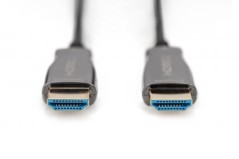 Kabel połączeniowy HDMI Hybrydowy Premium HighSpeed Ethernet 4K 60Hz UHD Typ HDMI A/HDMI A M/M 20m AK-330125-200-S