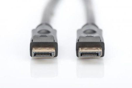 Kabel połączeniowy DisplayPort 4K 60Hz UHD Typ DP/DP M/M czarny 20m AK-340105-200-S