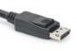 Kabel połączeniowy DisplayPort 8K 30Hz UHD Typ DP/DP M/M czarny 2m AK-340106-020-S