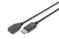 Kabel przedłużający DisplayPort 1.2 Typ DP/DP, M/Ż czarny 2m