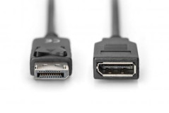 Kabel przedłużający DisplayPort 1.2 Typ DP/DP, M/Ż czarny 2m