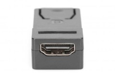 Adapter DisplayPort 1.1a Typ DP/HDMI A, M/Ż czarny AK-340602-000-S